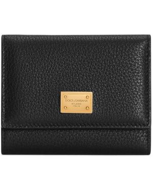 Dolce & Gabbana Calfskin Wallet - Black