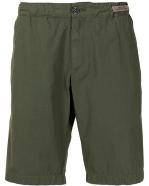 Paul & Shark Elasticated-Waistband Shorts - Green