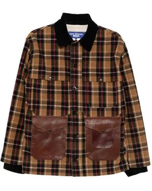 Junya Watanabe X Filson Checked Flannel Jacket - Brown