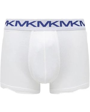 Michael Kors Logo-Waistband Boxers - White