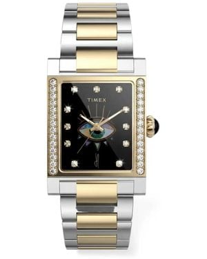 Timex X Jacquie Aiche 24 Mm Horloge Met Logo-Detail - Wit