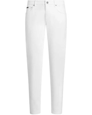 Dolce & Gabbana Vaqueros Capri - Blanco