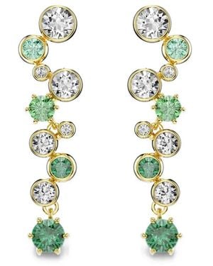 Swarovski Constella Crystal Drop Earrings - White