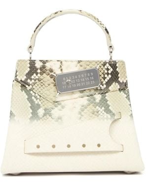 Maison Margiela Small Snatched Handbag - White