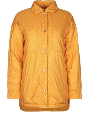 Add Donsjack Met Polokraag - Oranje