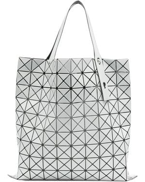 Issey Miyake Prism Gloss Geometric Tote Bag - White