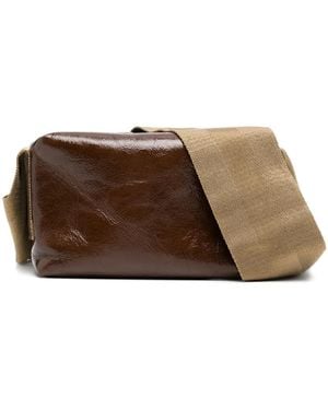 Uma Wang Small Shoulder Bag - Brown