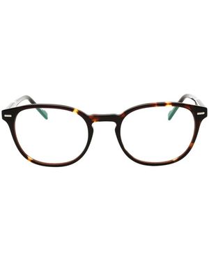 Zeiss Round-Frame Tortoiseshell Glasses - Black