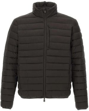 Save The Duck Erion quilted zip-front jacket - Gris