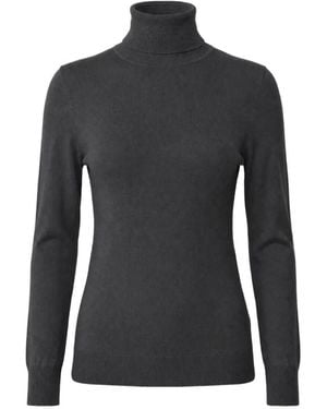Toccin Jersey Alma Con Cuello Alto - Negro