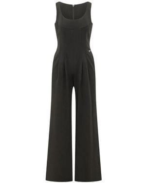 Calvin Klein Mono Sin Mangas - Negro