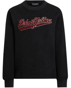 Dolce & Gabbana ロゴ スウェットシャツ - ブラック