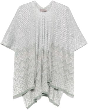 D.exterior Poncho - Grigio