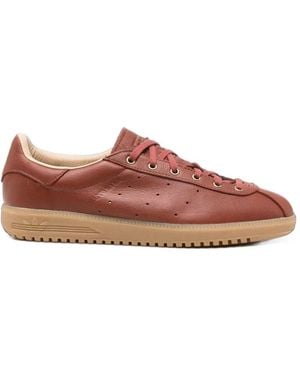 adidas Tobacco Super Perforated-Leather Trainers - Pink
