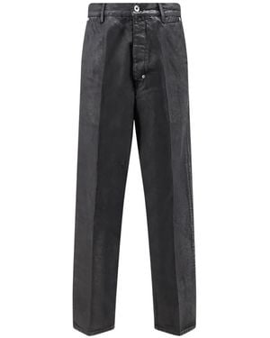 Rick Owens Joris Waxed Jeans - Grey