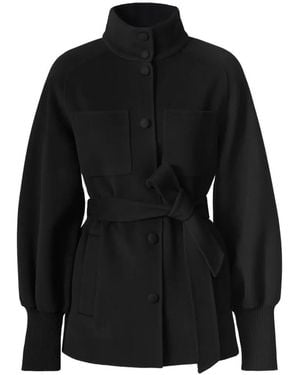 Mackage Shania Belted Wool Coat - Black