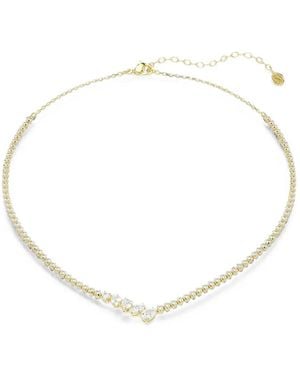 Swarovski Mesmera Crystal-Embellished Necklace - White