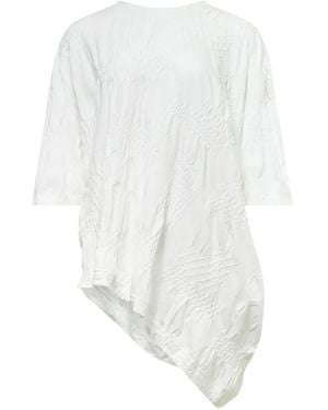 Y's Yohji Yamamoto Asymmetric T-Shirt - White