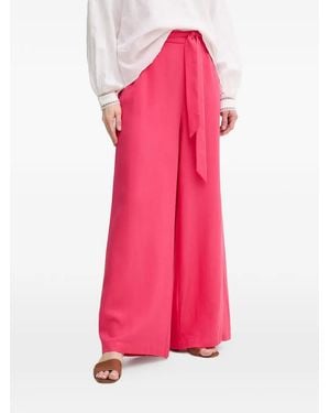 GAUDI Tie-Waist Trousers - Pink