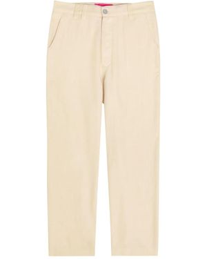 The Elder Statesman Pashmina Trousers - Natural