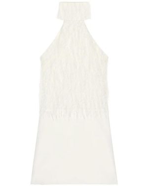 Courreges Fils Coupés A-Line Dress - White