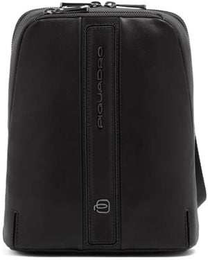 Piquadro Borsa Messenger Ipad Mini - Nero