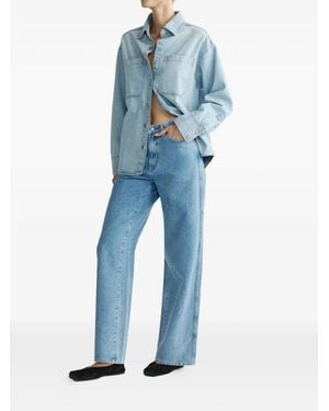 DL1961 Kaylen Barrel Pocket Jeans - Blue