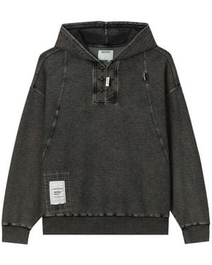 Musium Div. Toggle-Fastening Hoodie - Black