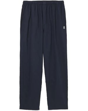 Undercover X Sunspel Cotton Track Trousers - Blue