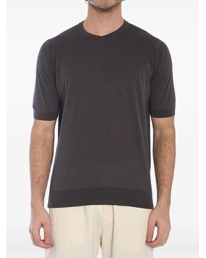 John Smedley Kempton Tシャツ - グレー