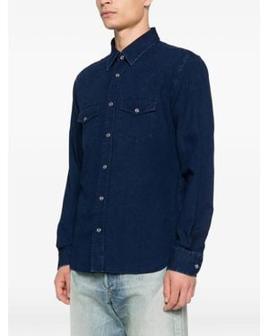 Tom Ford Cotton Shirt - Blue