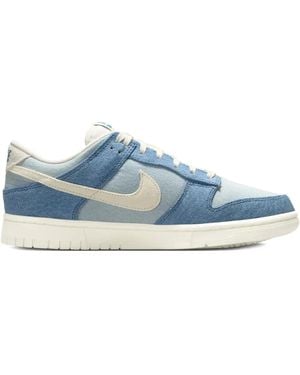 Nike Dunk Low "Smokey/Denim/Ochre/Pale Ivory" Trainers - Blue