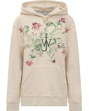 JW Anderson Pol Thistle Hoodie - Natural