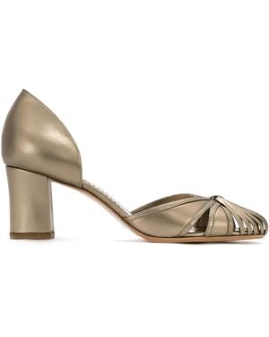 Sarah Chofakian Leather Pumps - Metallizzato