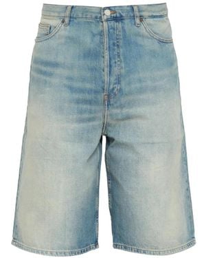WOOD WOOD Type 16 Denim Shorts - Blue
