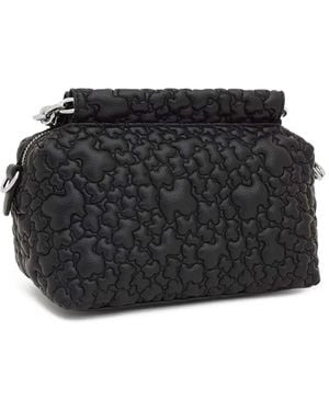 Tous Small Jane Puffy Bear Crossbody Bag - Black