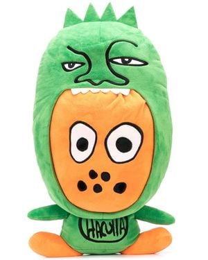 Haculla Grizzly Character Pillow - Green
