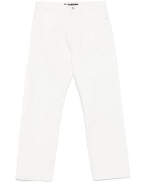 Jil Sander Straight-Leg Jeans - White