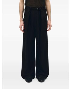 Ann Demeulemeester Finn パンツ - ブラック