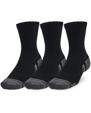 Under Armour Cotton-Blend Socks (Pack Of Three) - Black