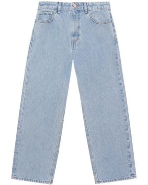 Ganni Misy Cropped Jeans - Blue