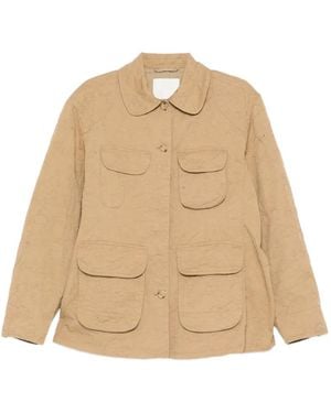 JNBY Floral-Embroidered Jacket - Natural
