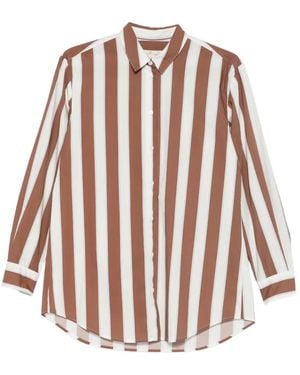 MC2 Saint Barth Brigitte Striped Shirt - Red