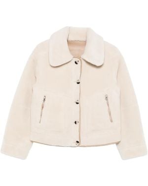 Urbancode Collared Button-fastening Jacket - ナチュラル