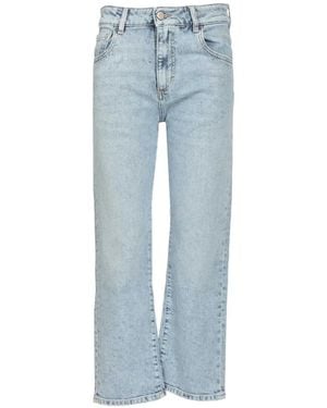 ICON DENIM Mimi Five-Pocket Cropped Jeans - Blue