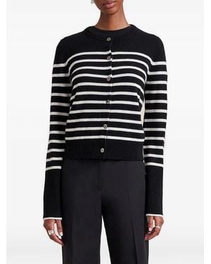 La Ligne Striped Lines Cardigan - Blue