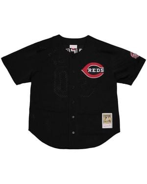 Mitchell & Ness Jersey De Béisbol Reds 2000 Ken Griffey Jr - Negro