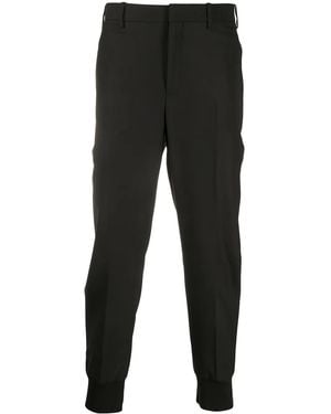 Neil Barrett Tailored Tapered Trousers - Black
