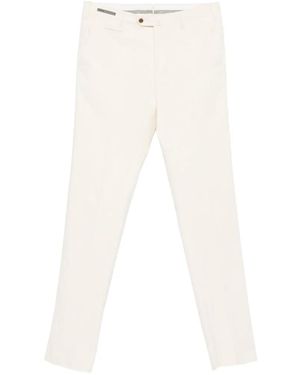 Corneliani Straight-Leg Trousers - White
