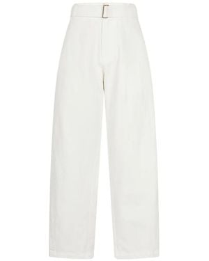 CROQUIS Pantalon À Ceinture Intégrée - White